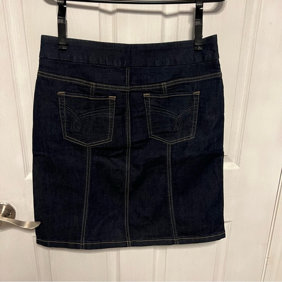 5/$100 Cleo Jean Skirt - Picture 2 of 3